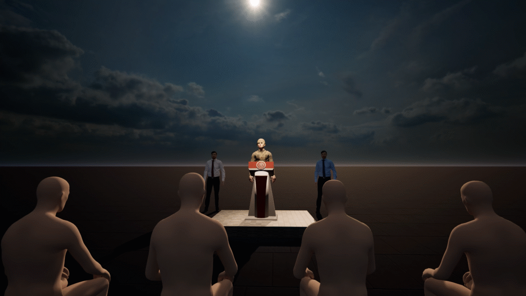British Viceroy announced -3d created image