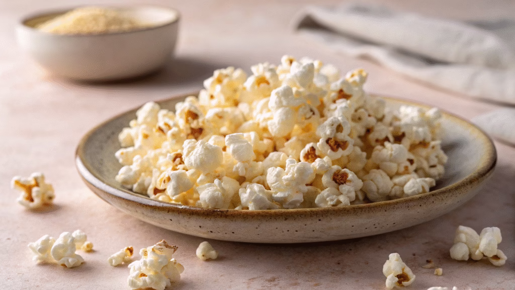History and Science of Popcorn
