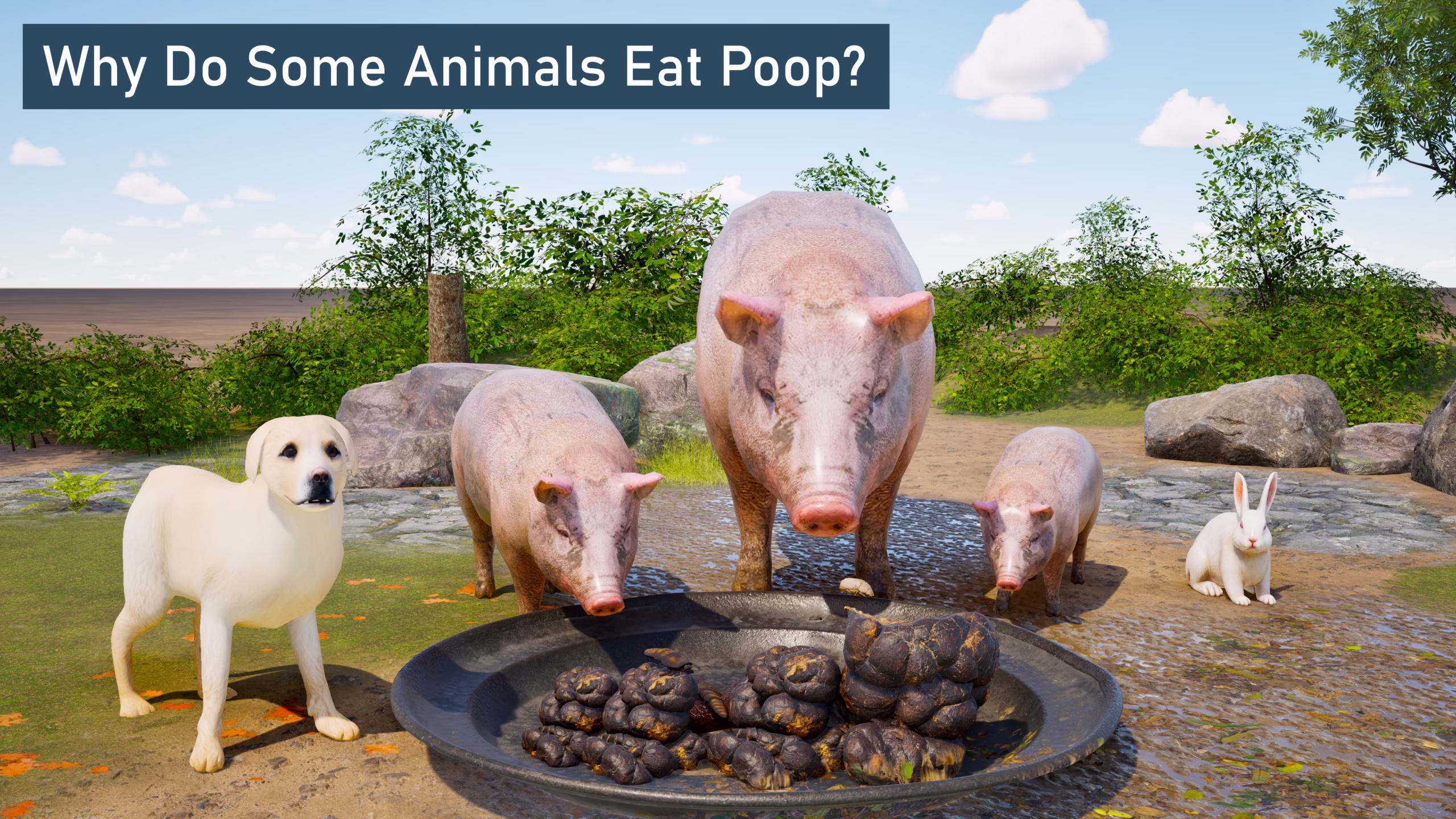 Why Do Some Animals Eat Poop? Explained in 3D