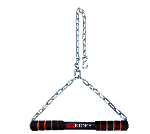 Height Increase Pull Up Bar for ChinUps Hanging Rod for Home/Gym Use for Men Kids Boys Adults Fitted with Heavy Duty Chain Sangal (5FT) (Multi-color)