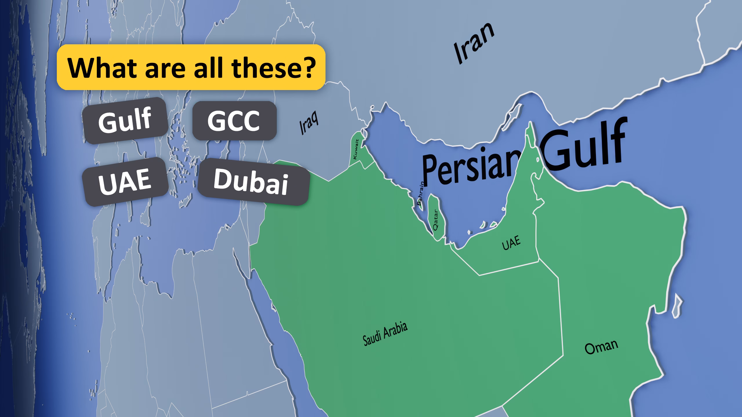 Gulf Countries, GCC, UAE, and Dubai Explained