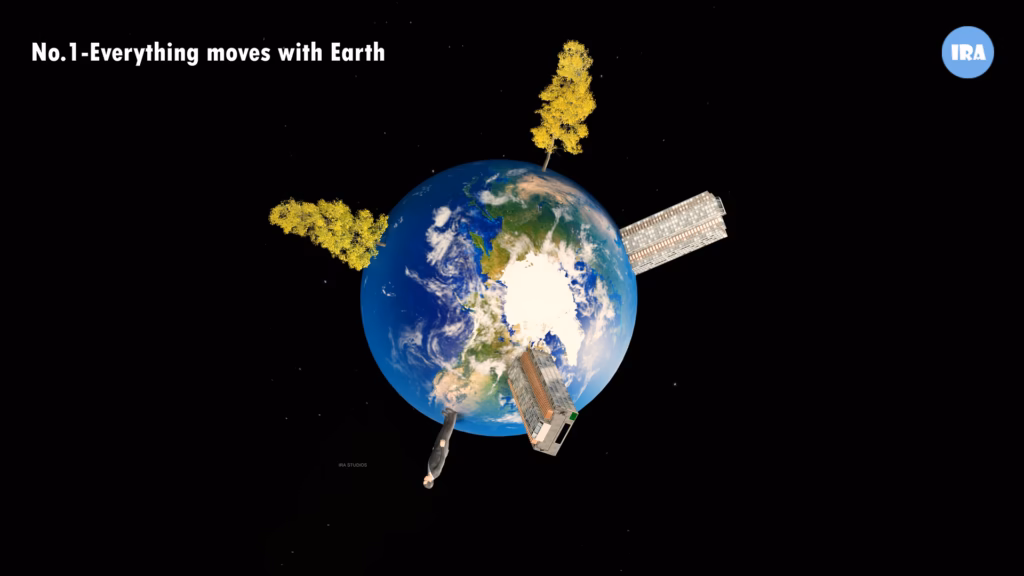 Everything Around Us Moves With Earth