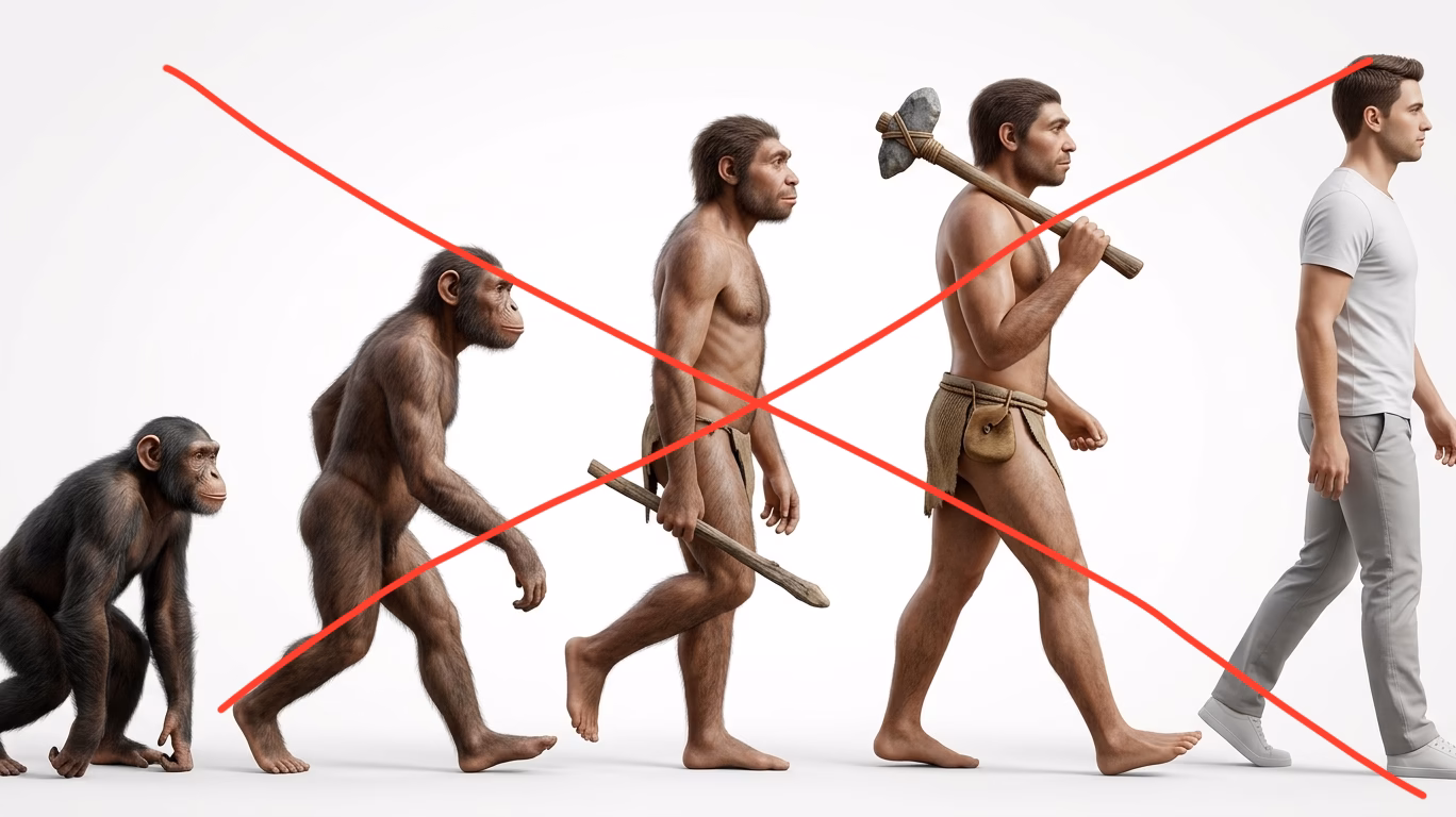 Evolution Does NOT Mean We Came From Monkeys!